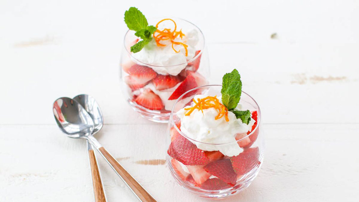 Strawberries Romanoff